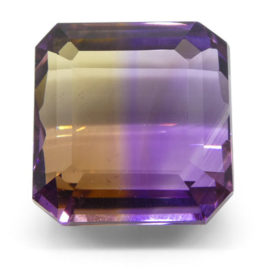 27.2 ct Square Ametrine - Skyjems Wholesale Gemstones
