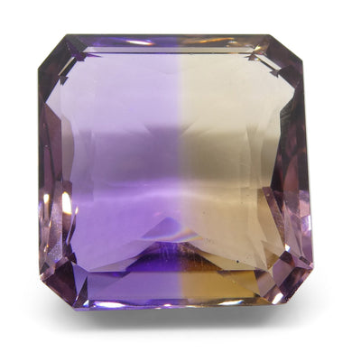 43.02 ct Square Ametrine - Skyjems Wholesale Gemstones