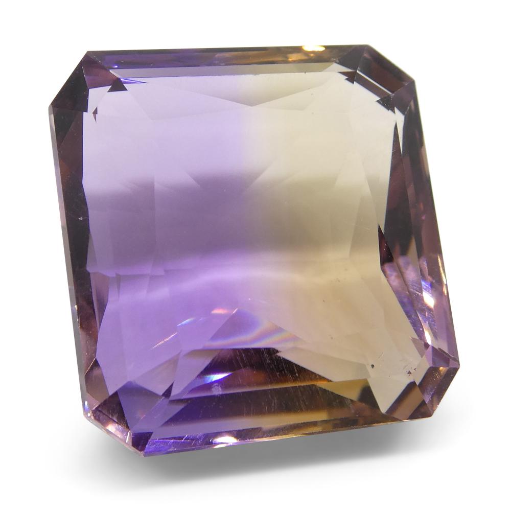 43.02 ct Square Ametrine - Skyjems Wholesale Gemstones