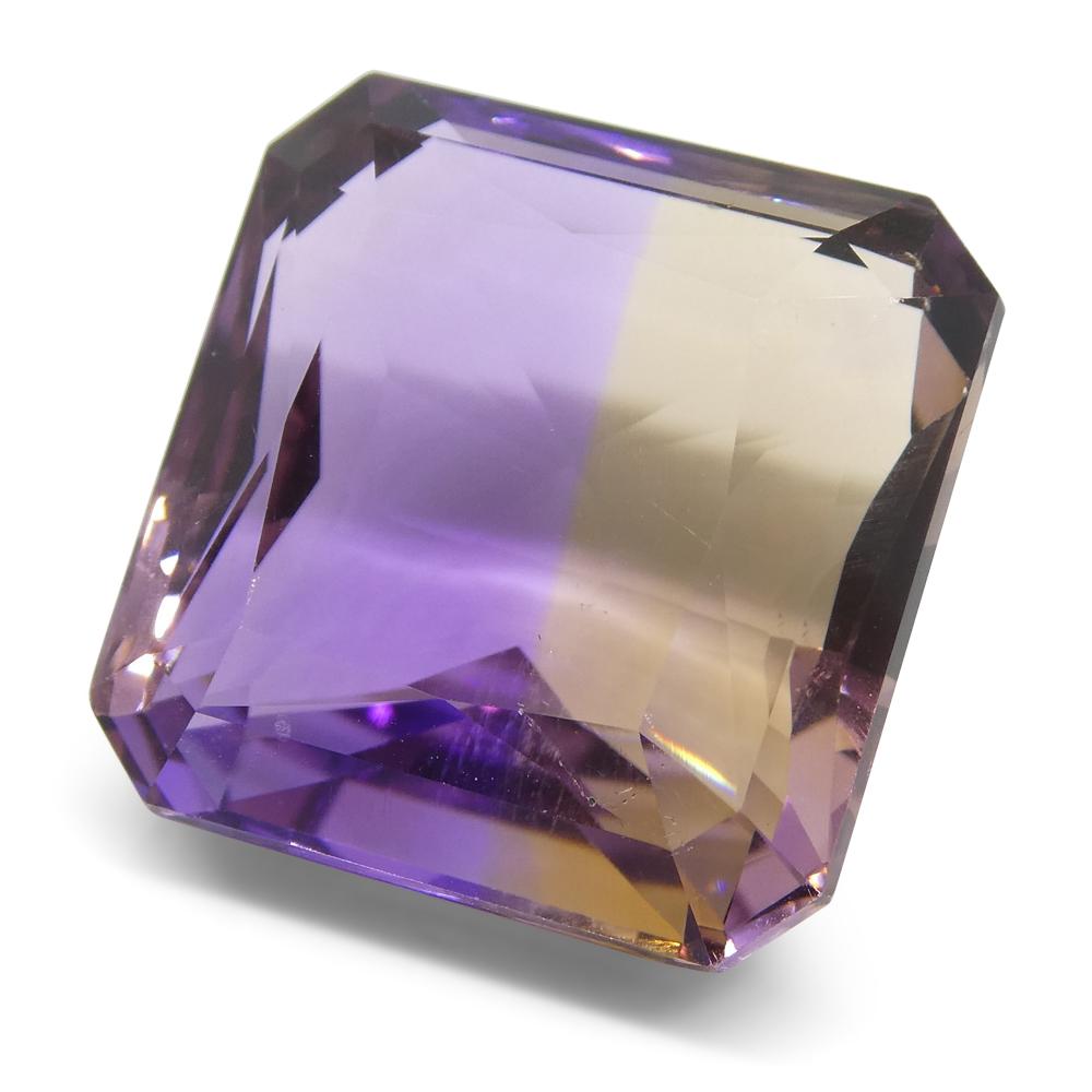 43.02 ct Square Ametrine - Skyjems Wholesale Gemstones