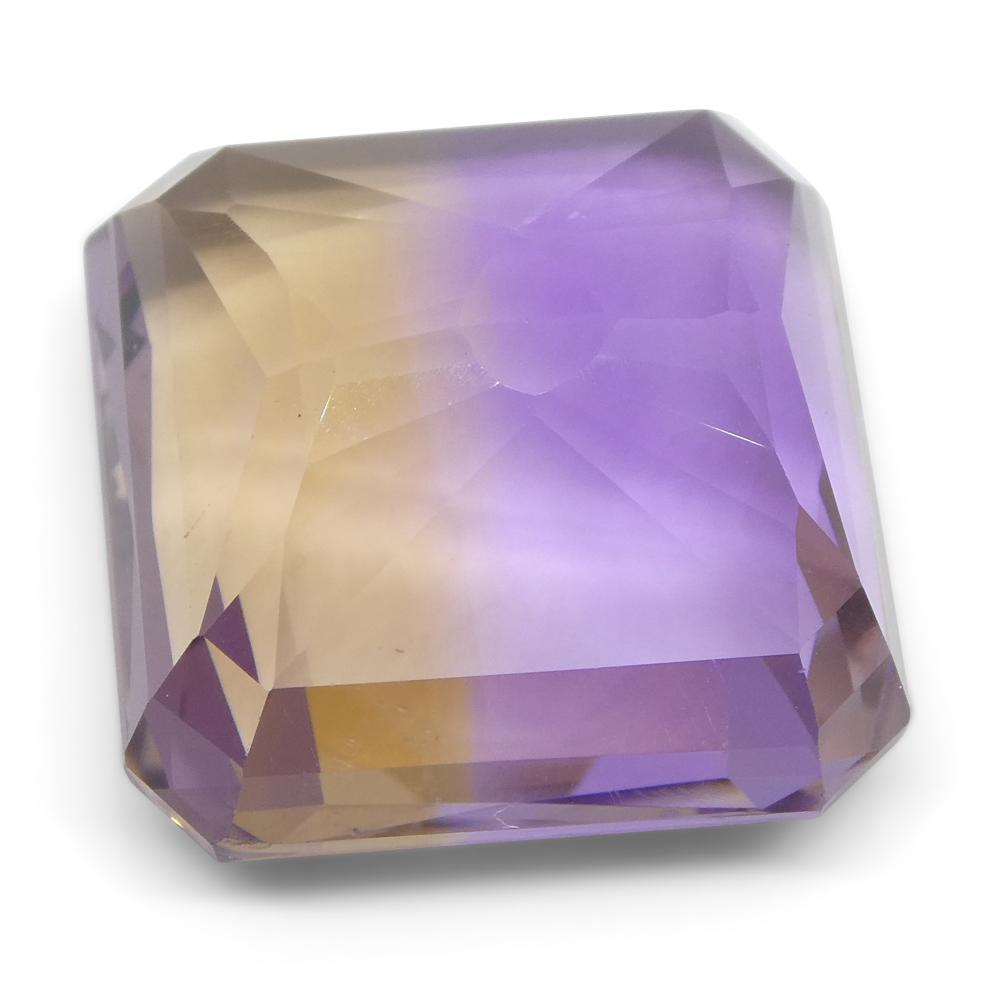 43.02 ct Square Ametrine - Skyjems Wholesale Gemstones