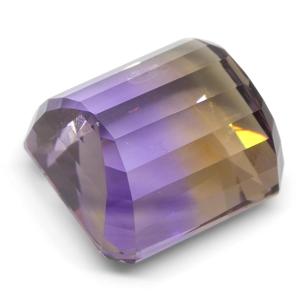 36.27 ct Square Ametrine - Skyjems Wholesale Gemstones