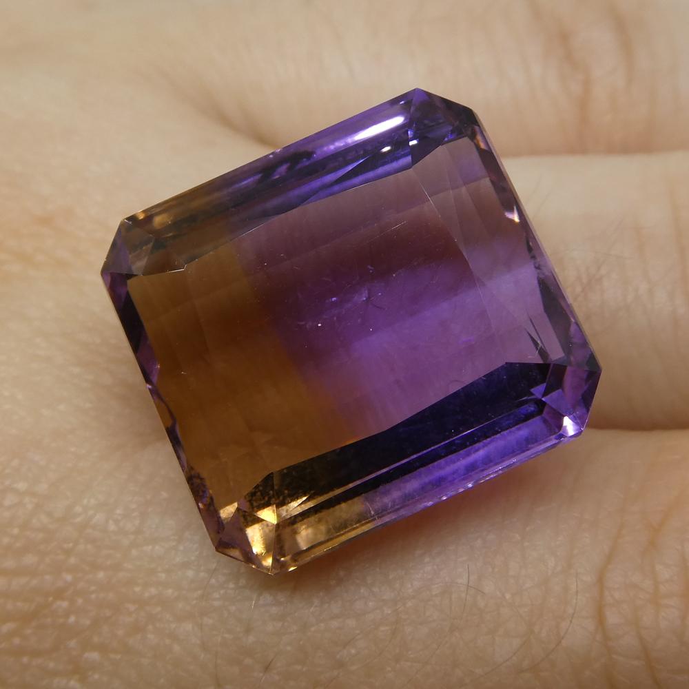 36.27 ct Square Ametrine - Skyjems Wholesale Gemstones