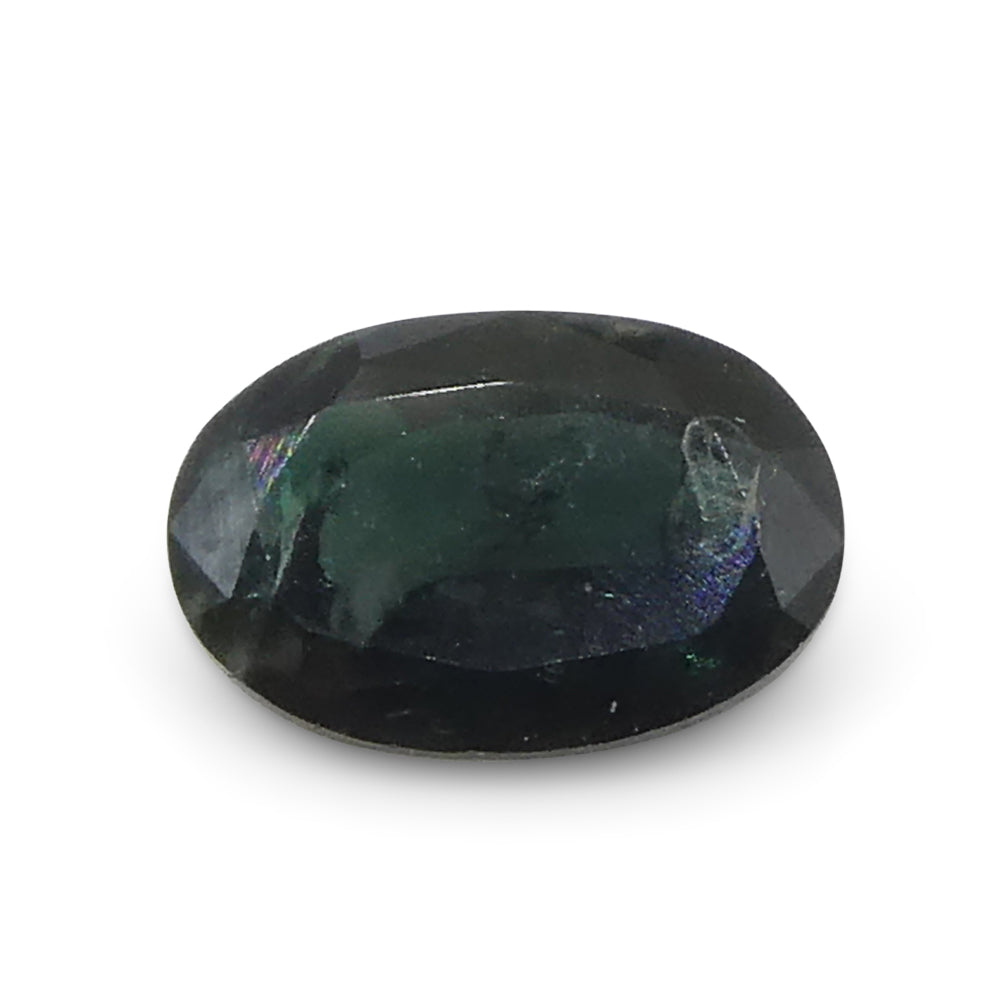 Alexandrite 0.49 cts 6.05 x 4.10 x 2.11 mm Oval Bluish Green changing to Pinkish Purple  $980