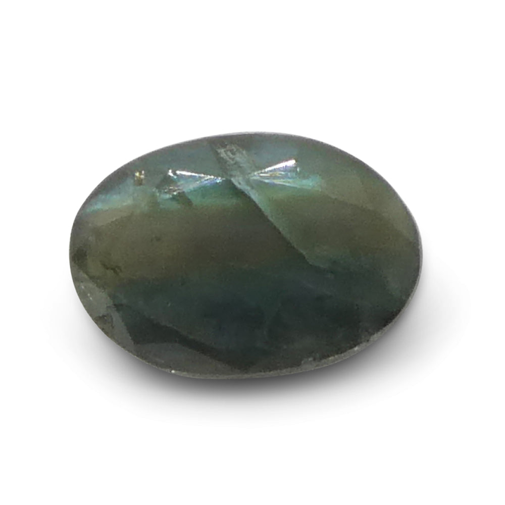 0.5ct Oval Bluish Green to Pinkish Purple Alexandrite from India - Skyjems Wholesale Gemstones