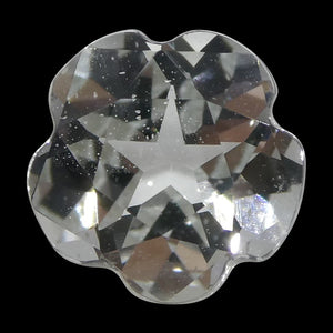 1.41ct White Sapphire Flower - Skyjems Wholesale Gemstones