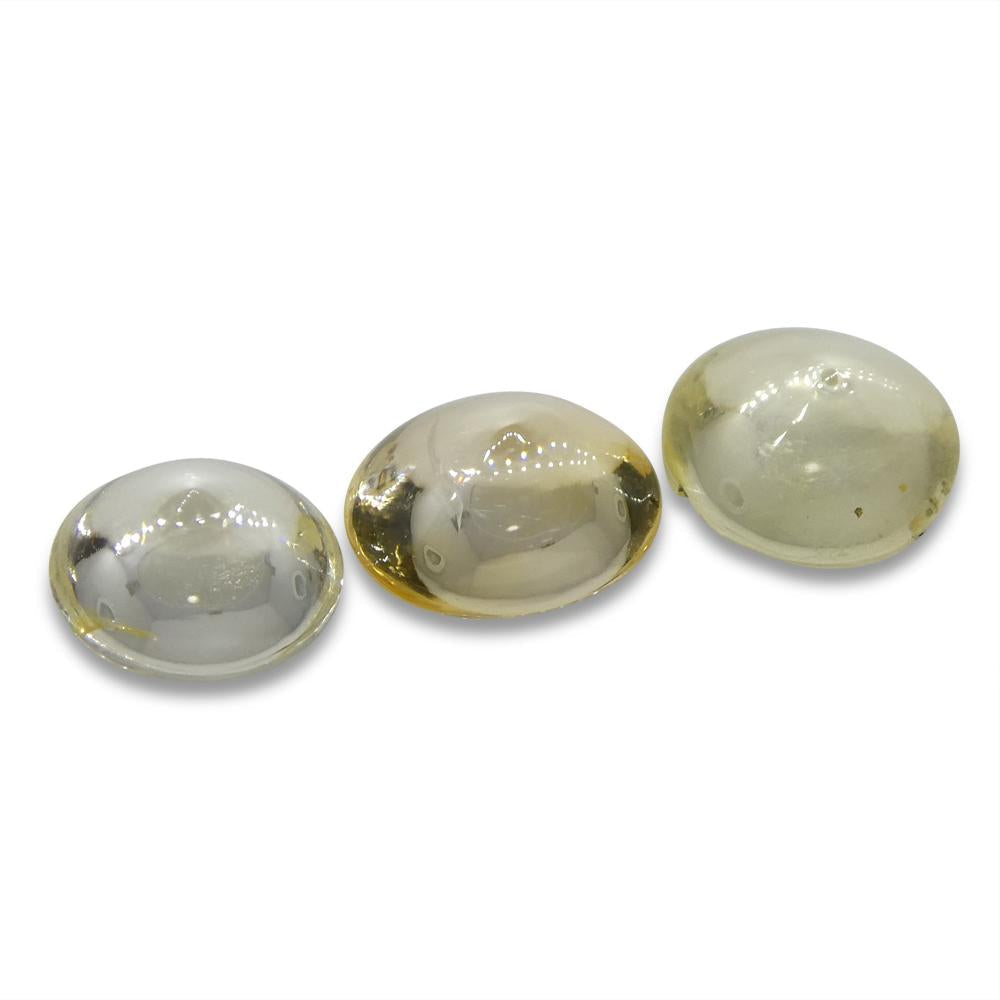 1.74ct Round Bullet Yellow Sapphire from Sri Lanka, unheated transparent gem by SkyJems Canadian gemstone experts