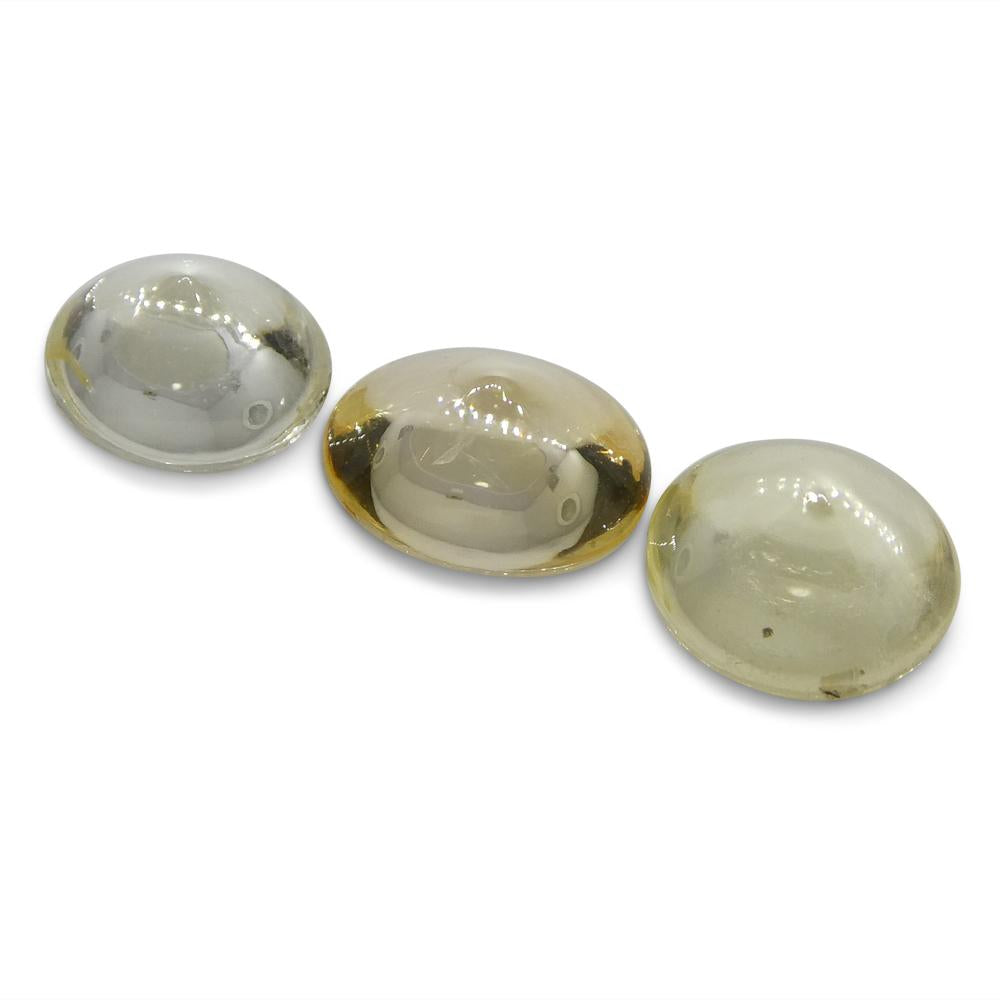 1.74ct Round Bullet Yellow Sapphire from Sri Lanka, unheated transparent gem by SkyJems Canadian gemstone experts