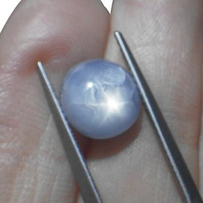 4.63 ct Unheated Blue Ceylon Star Sapphire - Skyjems Wholesale Gemstones