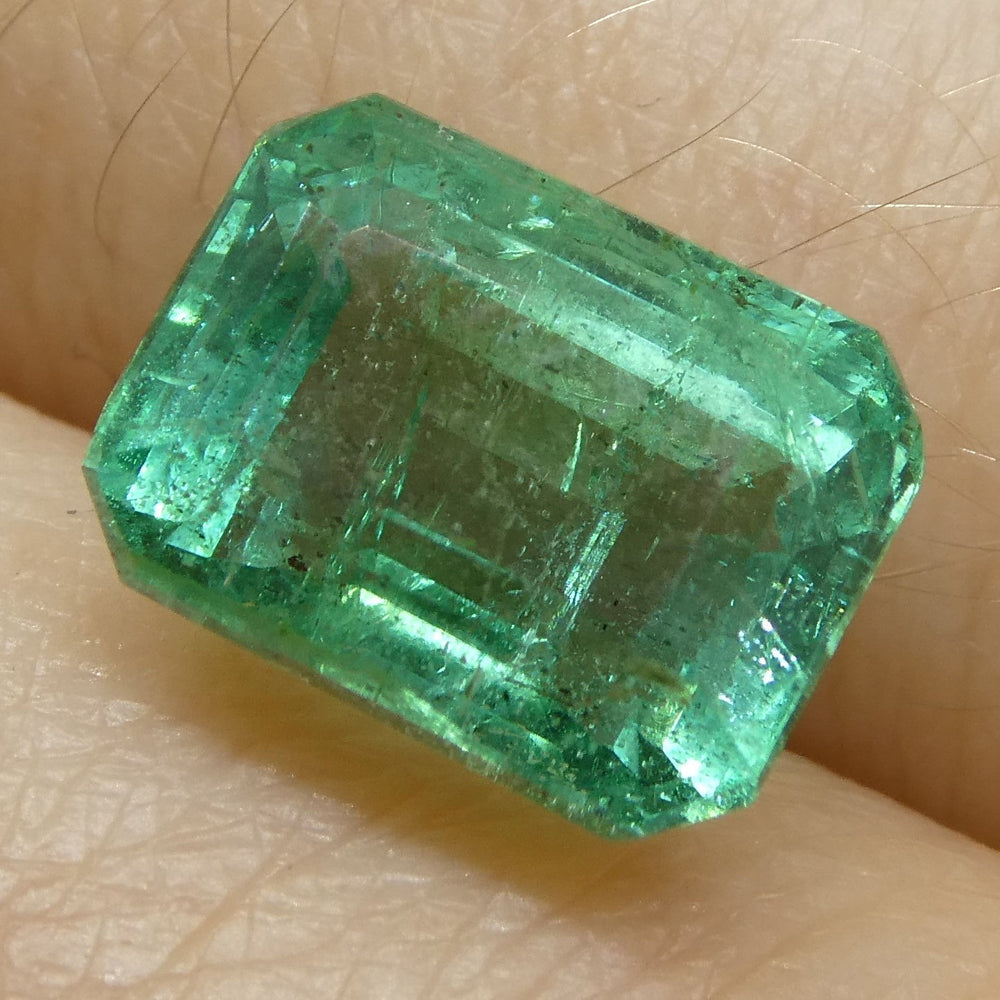 3.05ct Emerald Cut Emerald - Skyjems Wholesale Gemstones