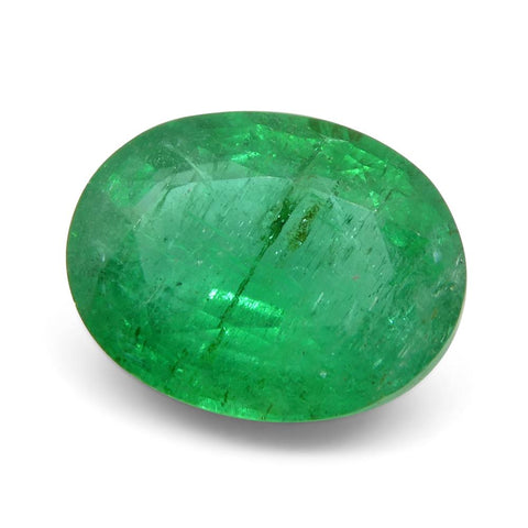 1.93 ct Oval Russian Emerald