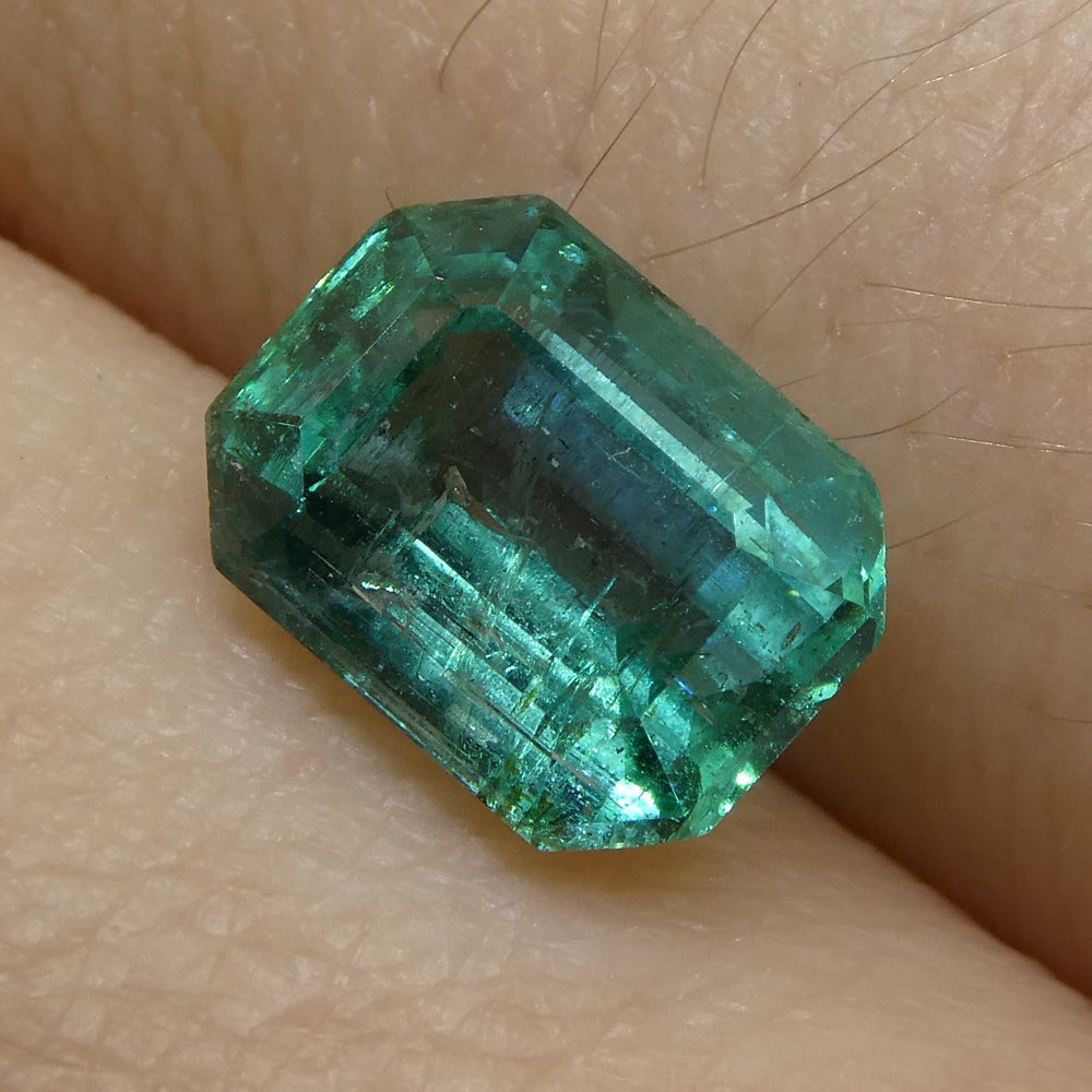 1.73ct Emerald Cut Emerald - Skyjems Wholesale Gemstones