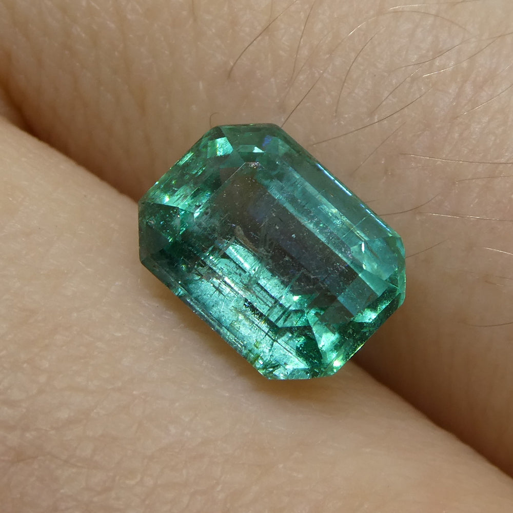 1.73ct Emerald Cut Emerald - Skyjems Wholesale Gemstones