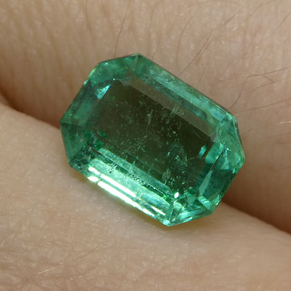 2.45ct Emerald Cut Emerald | Skyjems