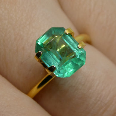 1.76ct Emerald Cut Emerald - Skyjems Wholesale Gemstones