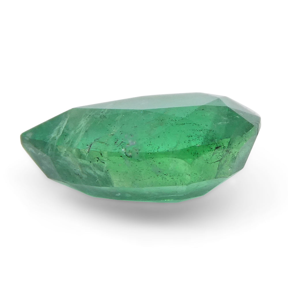 0.86ct Pear Green Emerald from Zambia - Skyjems Wholesale Gemstones