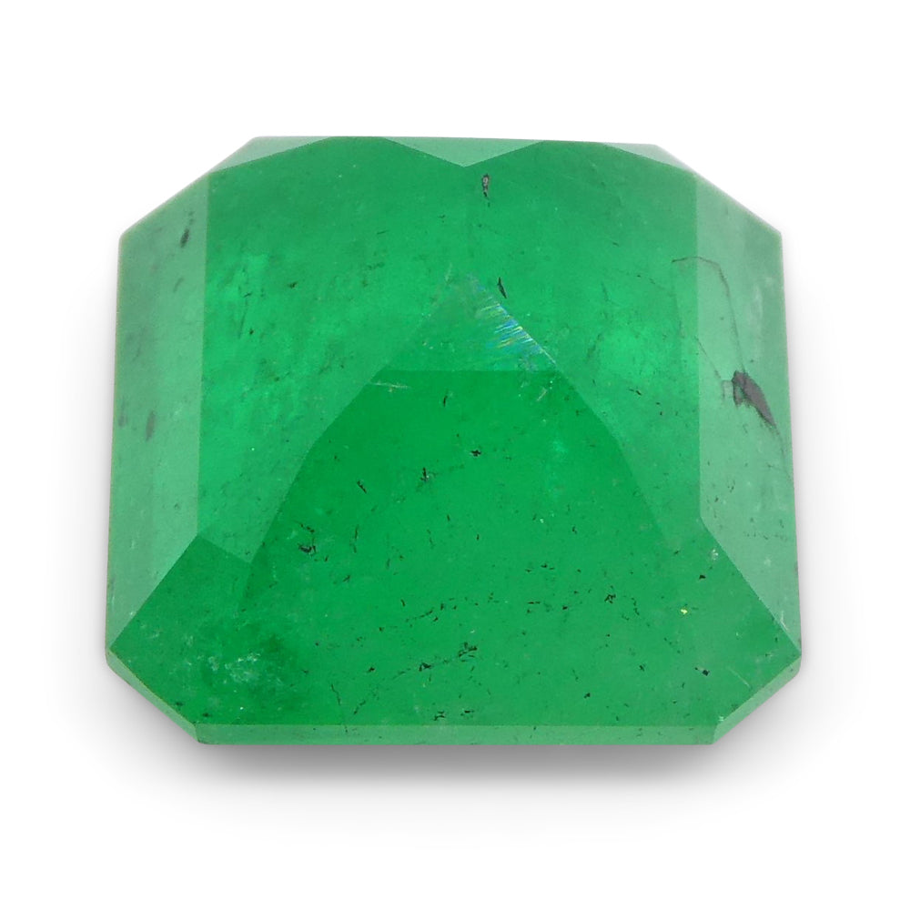 3.77ct Square Green Emerald from Colombia - Skyjems Wholesale Gemstones