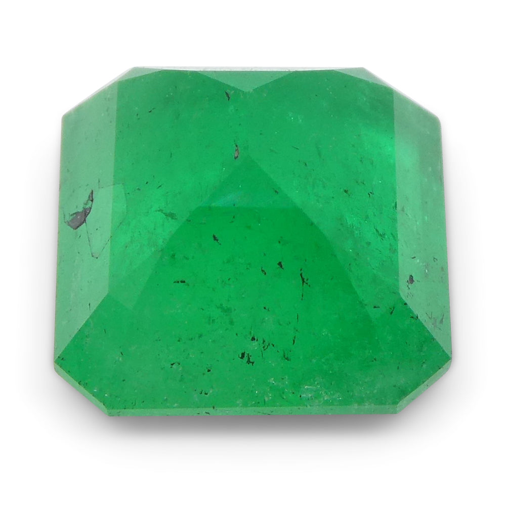 3.77ct Square Green Emerald from Colombia - Skyjems Wholesale Gemstones