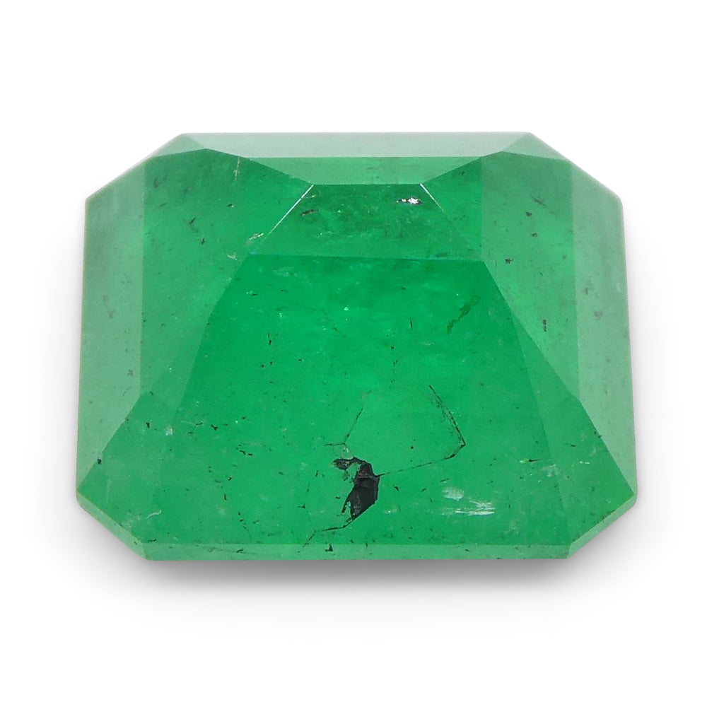 3.77ct Square Green Emerald from Colombia - Skyjems Wholesale Gemstones