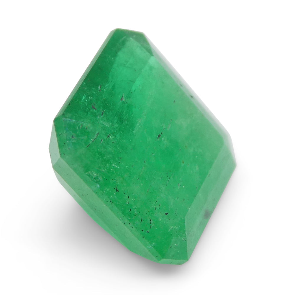 3.77ct Square Green Emerald from Colombia - Skyjems Wholesale Gemstones