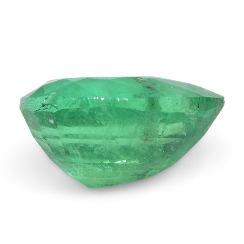 1.19ct Pear Green Emerald from Colombia