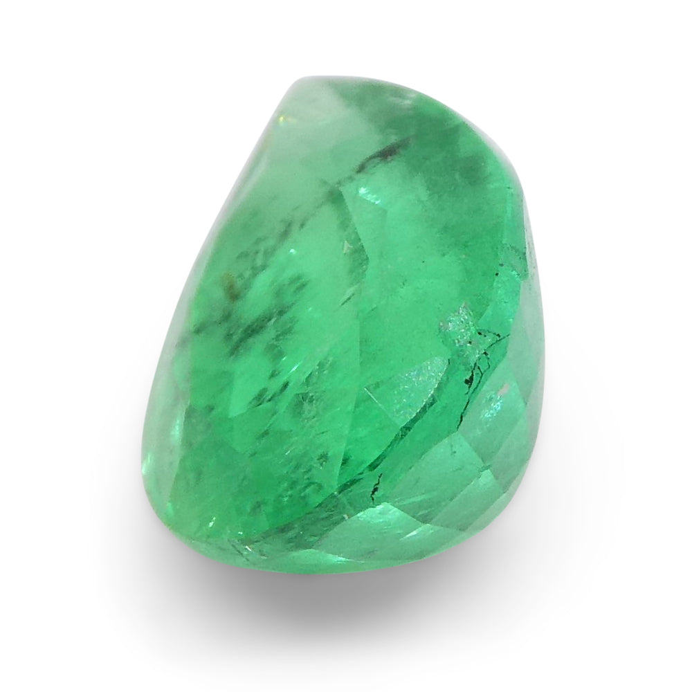 1.19ct Pear Green Emerald from Colombia - Skyjems Wholesale Gemstones