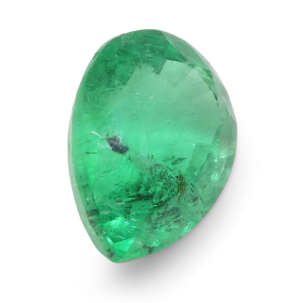 1.19ct Pear Green Emerald from Colombia - Skyjems Wholesale Gemstones