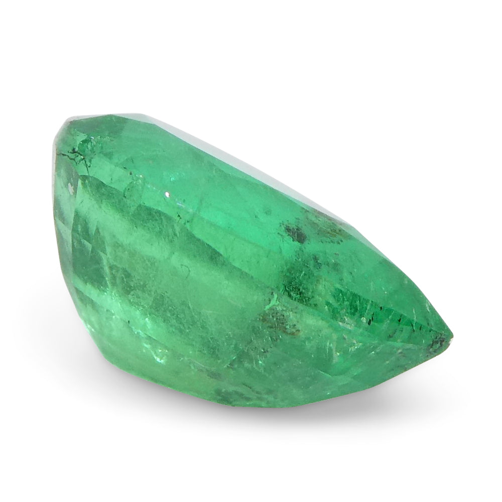 1.19ct Pear Green Emerald from Colombia - Skyjems Wholesale Gemstones