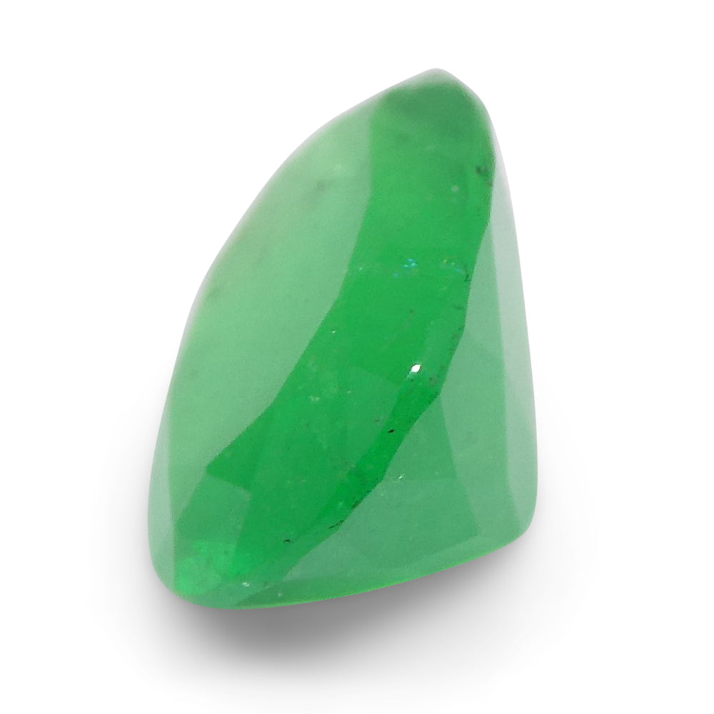 1.25ct Colombian Green Emerald Oval Cut, Vibrant Gem from SkyJems Rare Gemstone Collection