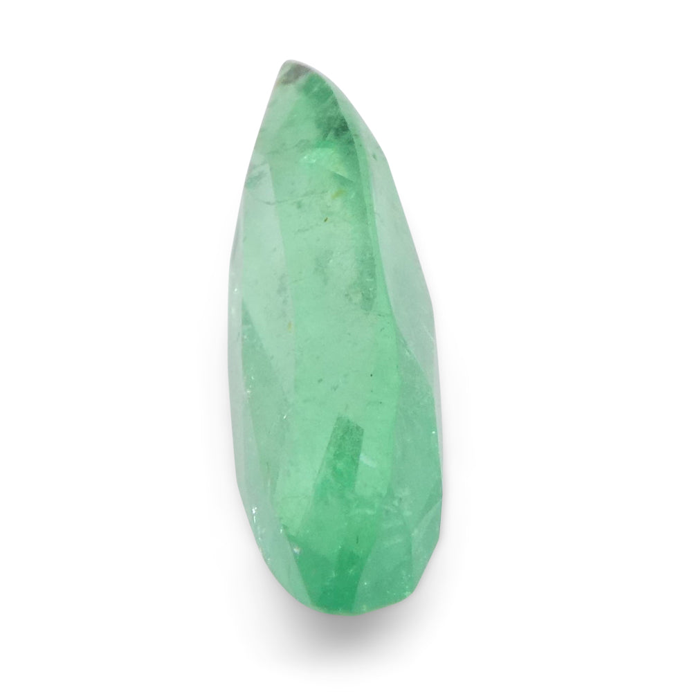 1.04ct Colombian Marquise Green Emerald, Medium Light Bluish Green, SkyJems Fine Gemstones