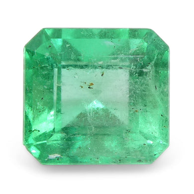 0.98ct Square Green Emerald from Colombia - Skyjems Wholesale Gemstones