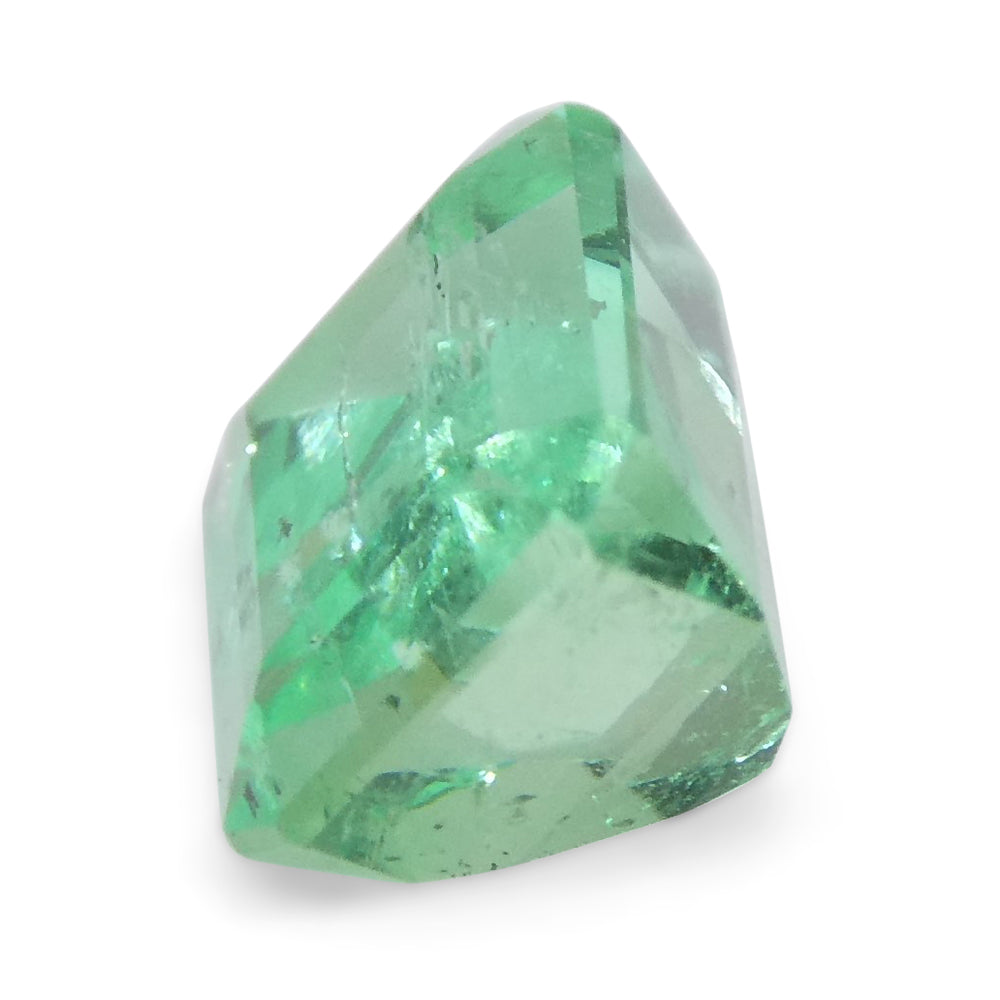 0.96ct Emerald Cut Green Emerald from Colombia - Skyjems Wholesale Gemstones