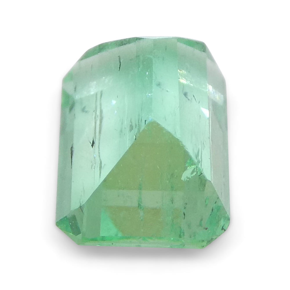 0.96ct Emerald Cut Green Emerald from Colombia - Skyjems Wholesale Gemstones