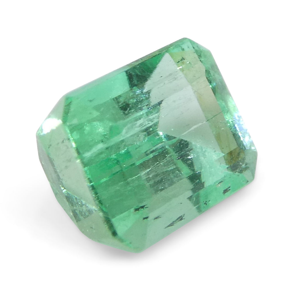 0.96ct Emerald Cut Green Emerald from Colombia - Skyjems Wholesale Gemstones