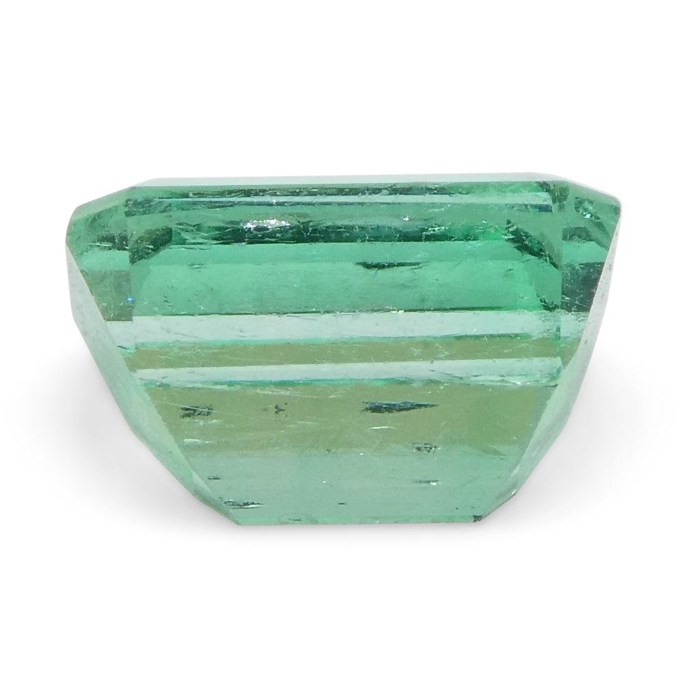 0.96ct Emerald Cut Green Emerald from Colombia - Skyjems Wholesale Gemstones