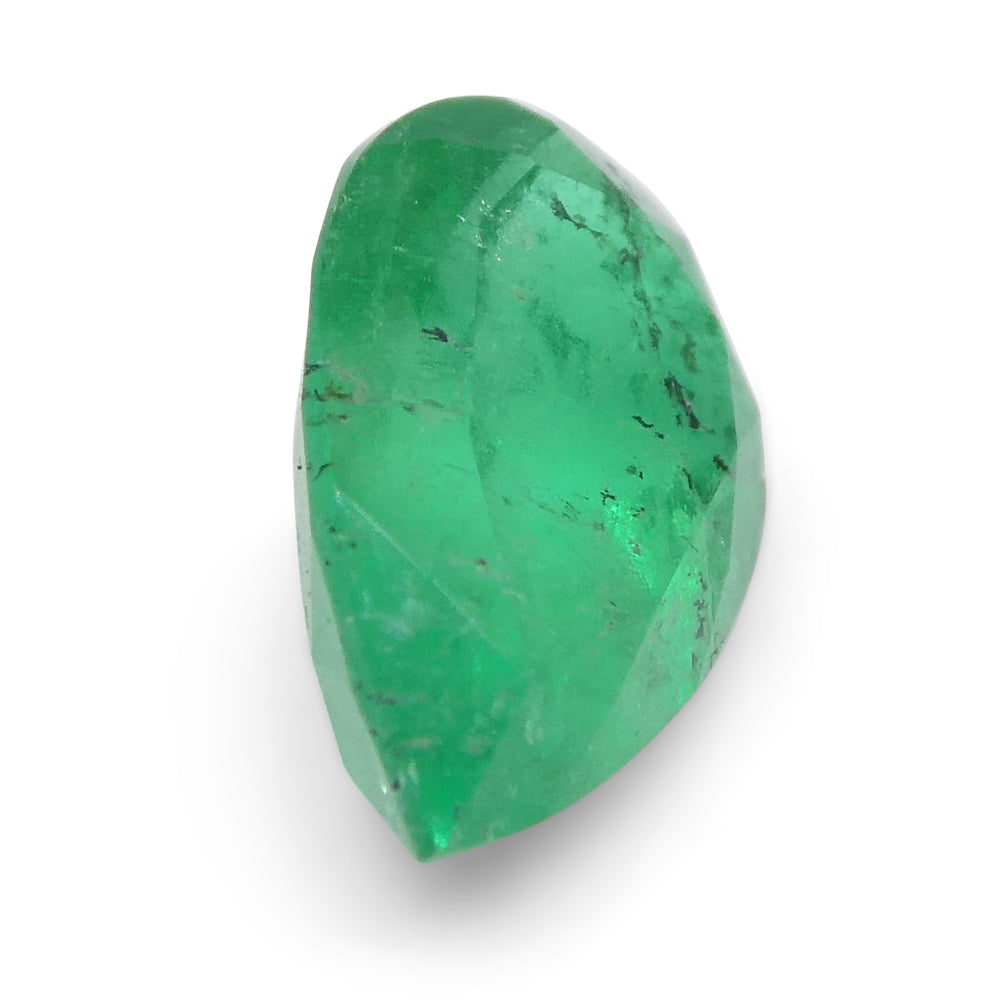 1.02ct Pear Green Emerald from Colombia - Skyjems Wholesale Gemstones