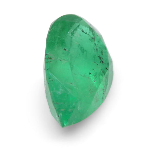 1.02ct Pear Green Emerald from Colombia
