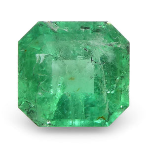 0.86ct Square Green Emerald from Colombia - Skyjems Wholesale Gemstones