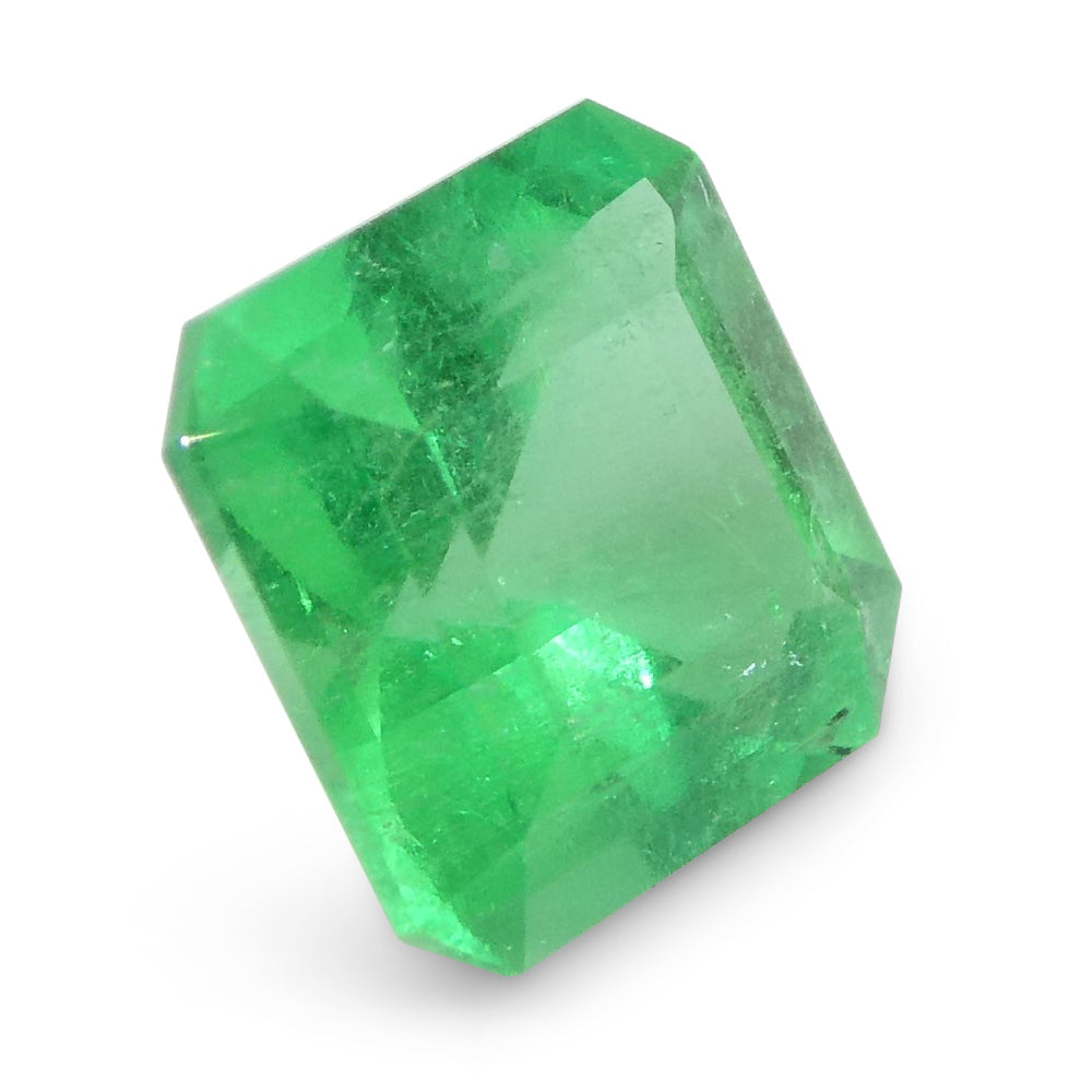 0.75ct Square Green Emerald from Colombia - Skyjems Wholesale Gemstones