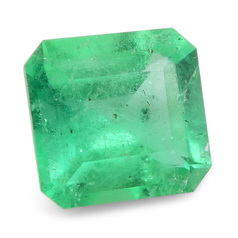 0.70ct Square Green Emerald from Colombia
