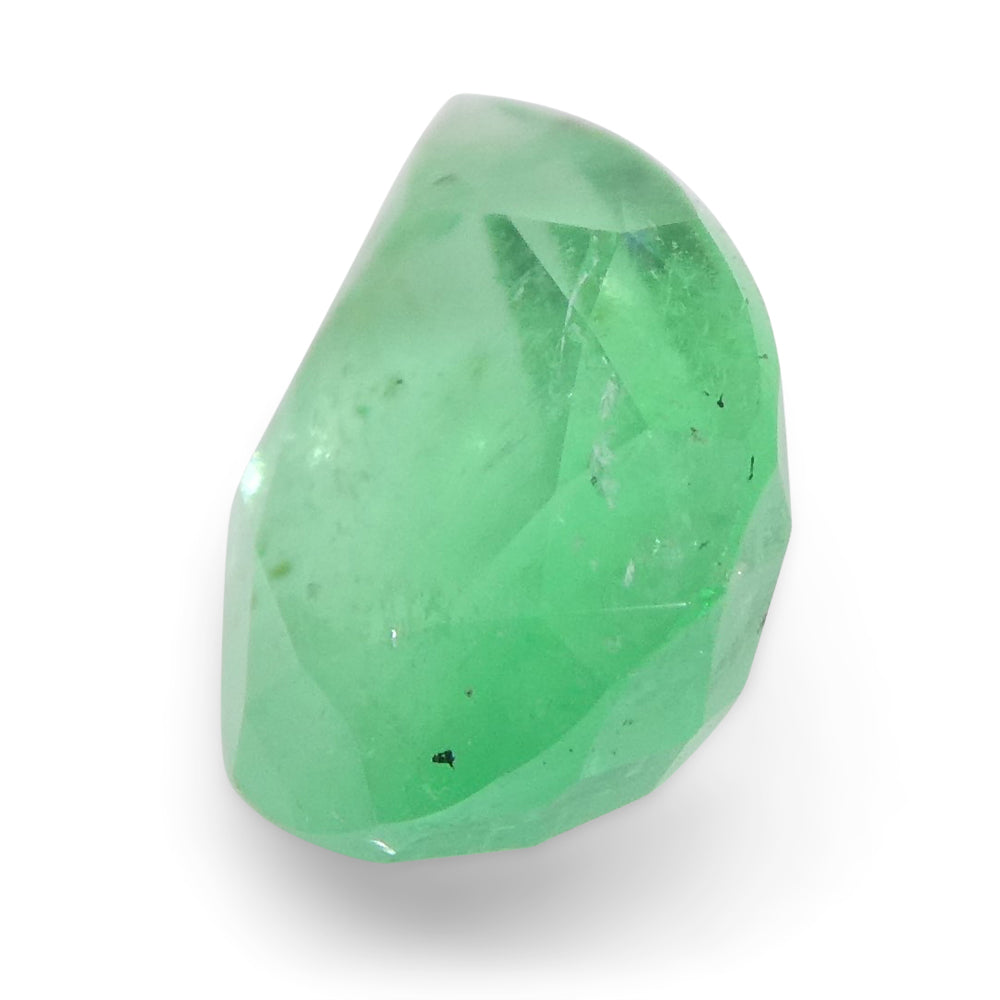 1.08ct Colombian Pear Green Emerald, Moderately Strong Color | Premium Single Stone by SkyJems