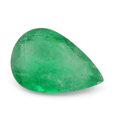 2.27ct Pear Green Emerald from Colombia - Skyjems Wholesale Gemstones