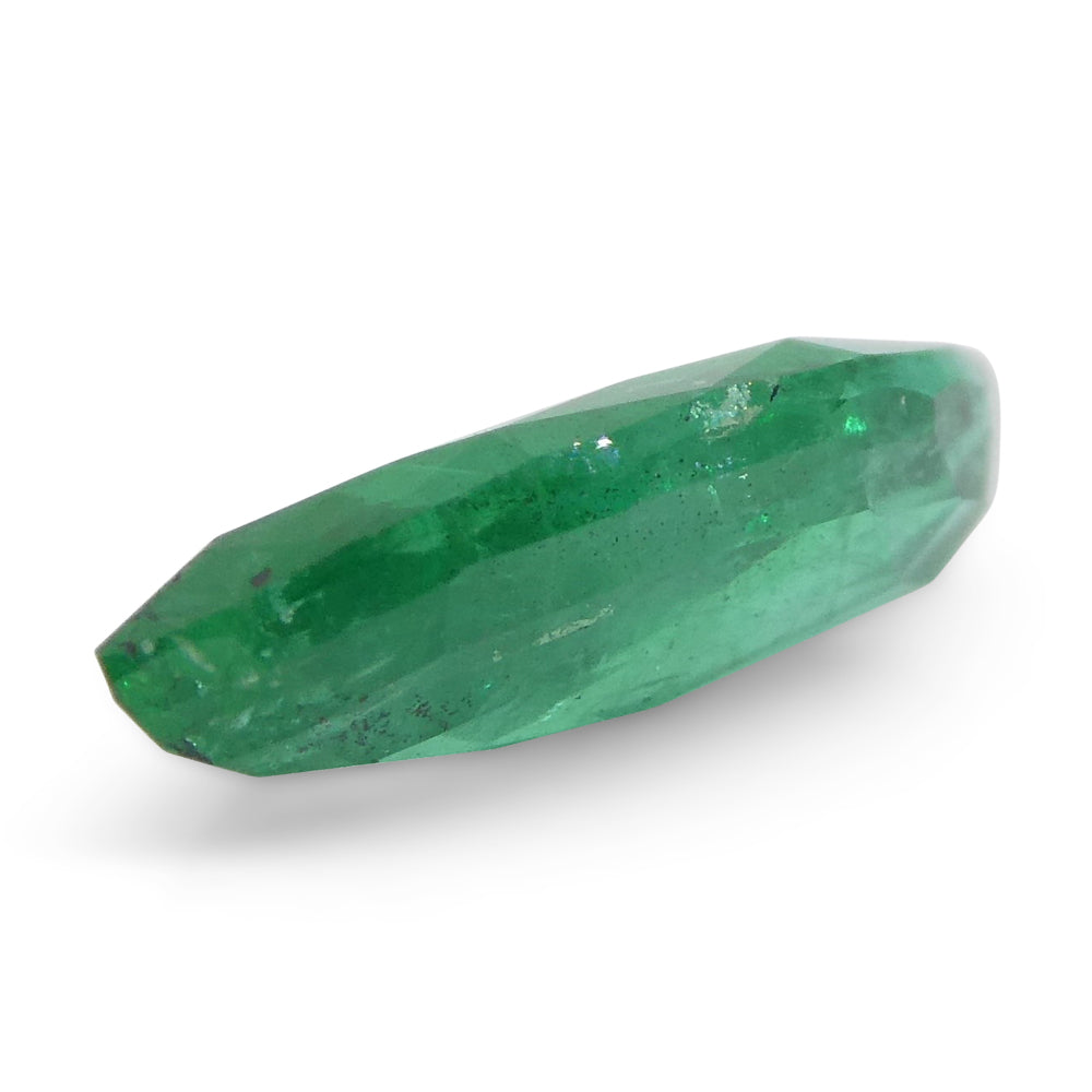 SkyJems 1.07ct Colombian Marquise Emerald: Bluish Green Beryl Gemstone with Moderate Clarity and Brilliance