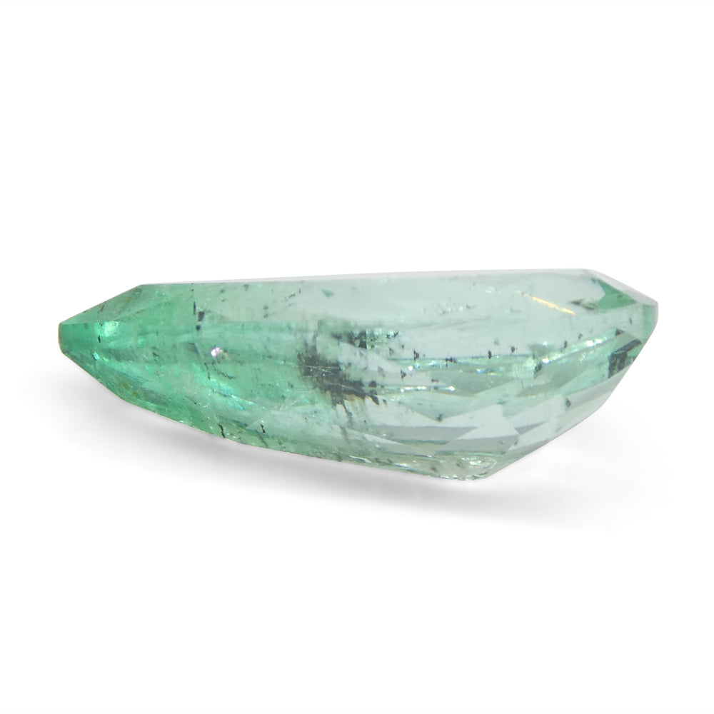 2.07ct Colombian Pear Green Emerald, Moderate Clarity, SkyJems Fine Gemstones Rare Natural Beryl
