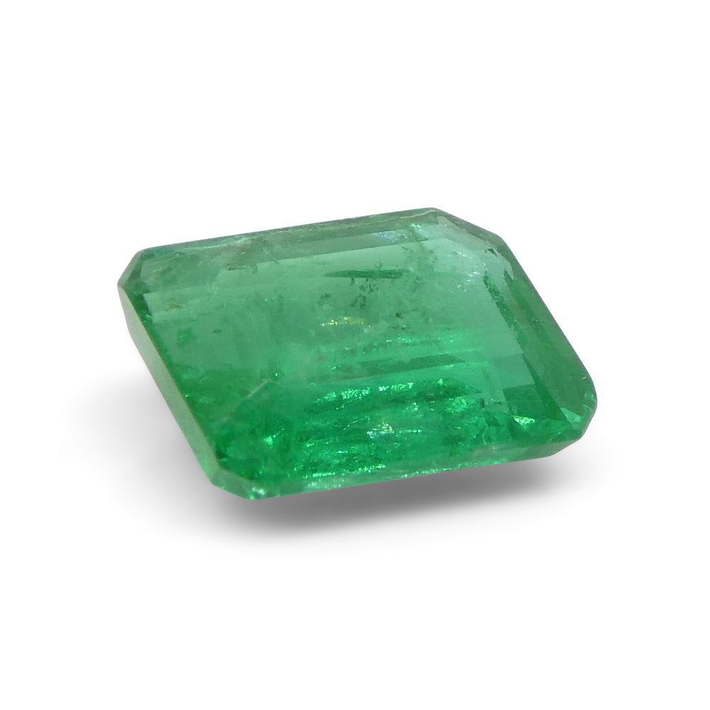 1.75ct Emerald Cut Green Emerald from Zambia - Skyjems Wholesale Gemstones