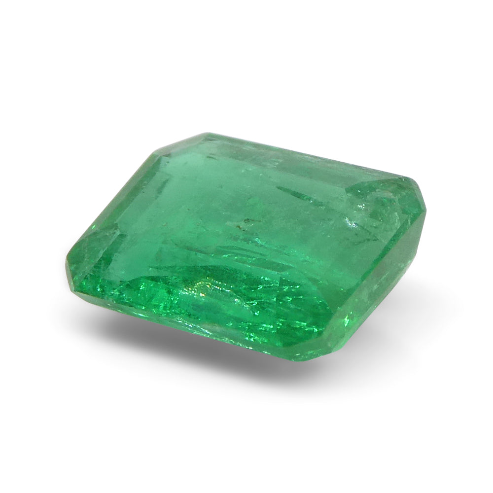 1.75ct Emerald Cut Green Emerald from Zambia - Skyjems Wholesale Gemstones