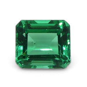 Emerald 0.92 cts 6.13 x 5.40 x 3.71 Rectangular/Emerald Cut Green  $2210