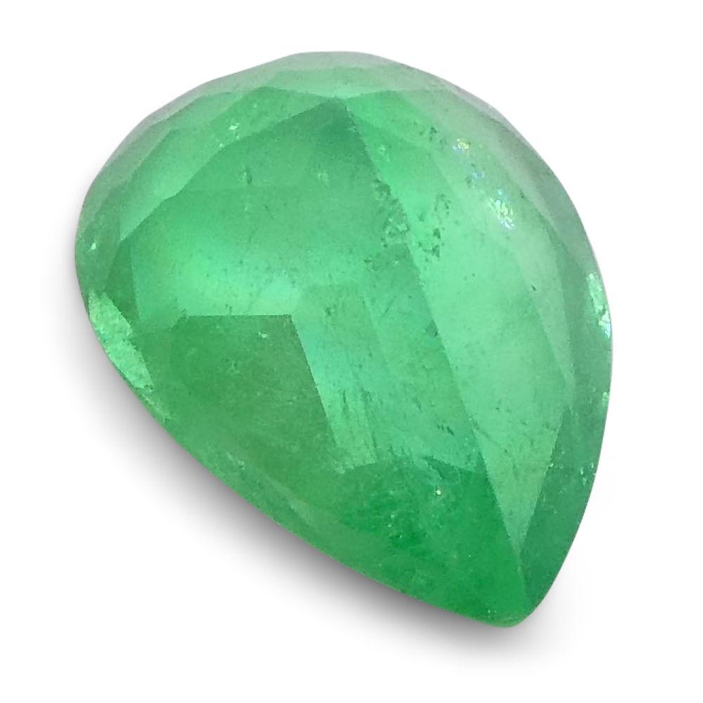 0.82 ct Pear Emerald Colombian - Skyjems Wholesale Gemstones