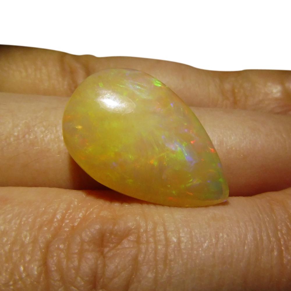 12.11 ct Pear Cabochon Opal - Skyjems Wholesale Gemstones