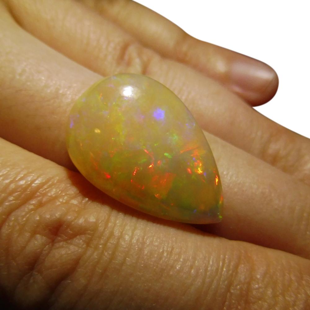 12.11 ct Pear Cabochon Opal - Skyjems Wholesale Gemstones